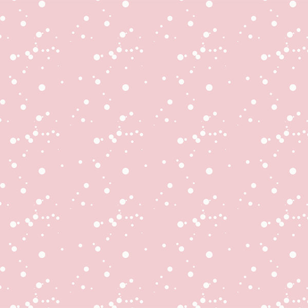 pared rosada con salpicadiras de pintura blanca